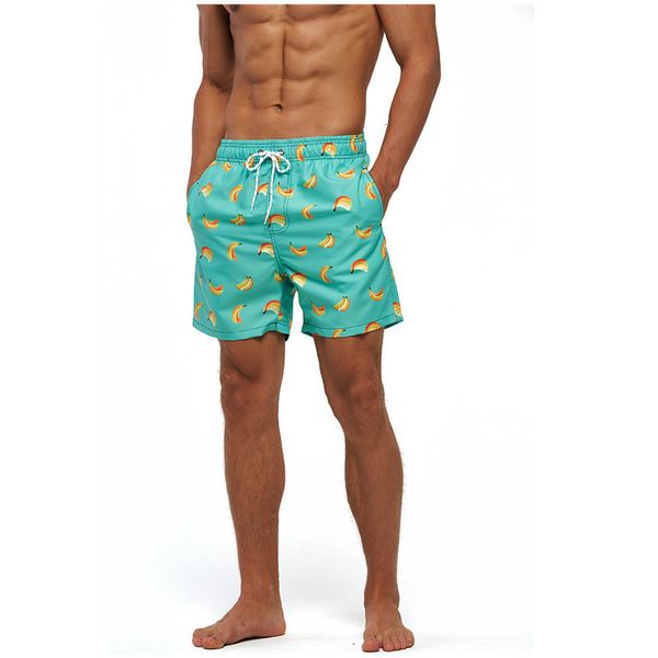 

men's swimwear mens fitness beach shorts fashion trend breathable middle waist boxer summer male casual plus size thin sports surf shor
