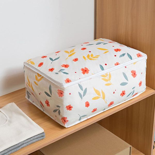 

storage bags closet luggage organizer dampproof pillow sorting household quilt bag moistureproof wardrobe blanket clothes holder