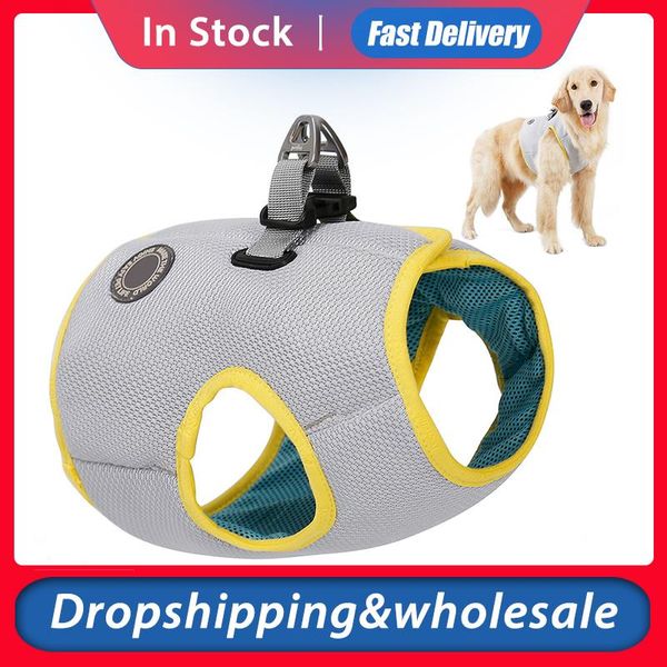 

dog apparel pet cooling vest summer suit harness coat for puppy pets drop fast