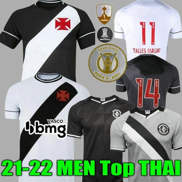

men's t-shirts 2021 men vasco da gamaes shirt camiseta de futbol camisa 20 21 22 fabiano rios paulinho muriq shirts, White;black