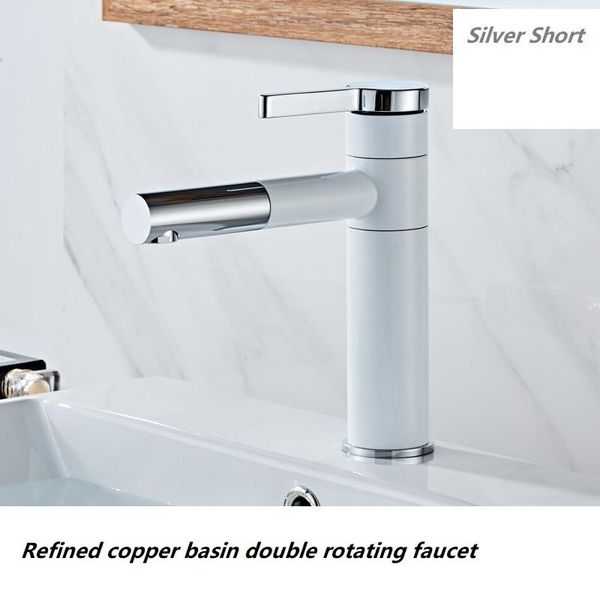 

bathroom sink faucets all copper 360Â°rotating and cold water faucet washbasin wash basin
