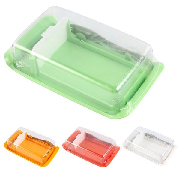 

butter container cheese server sealing storage keeper tray with lid kitchen dinnerware for cutting box bottles & jars