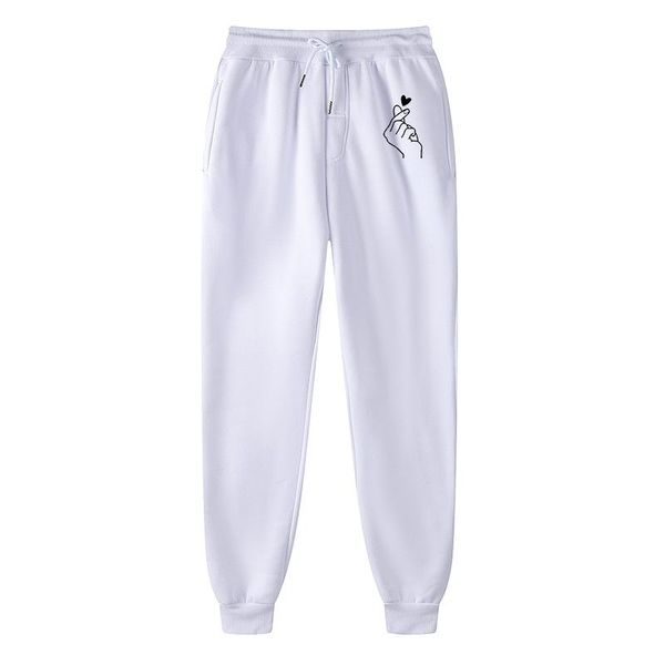 

men's pants men/women jogger pant sweatpants bodybuilding solid color casual trousers fashion harajuku streetwear comfortable material, Black