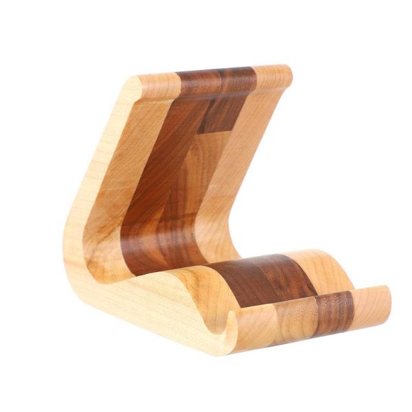 

cell phone mounts & holders mobile holder wooden tablet support rack modern decorative dock