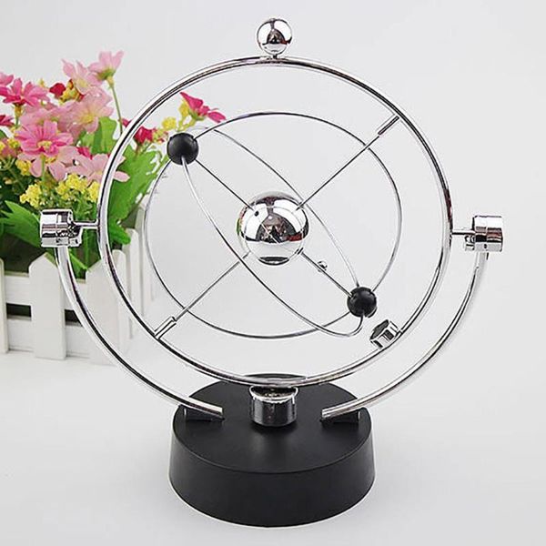 

decorative objects & figurines electric tons cradle steel balance ball physics science pendulum toy desk office educational development orna