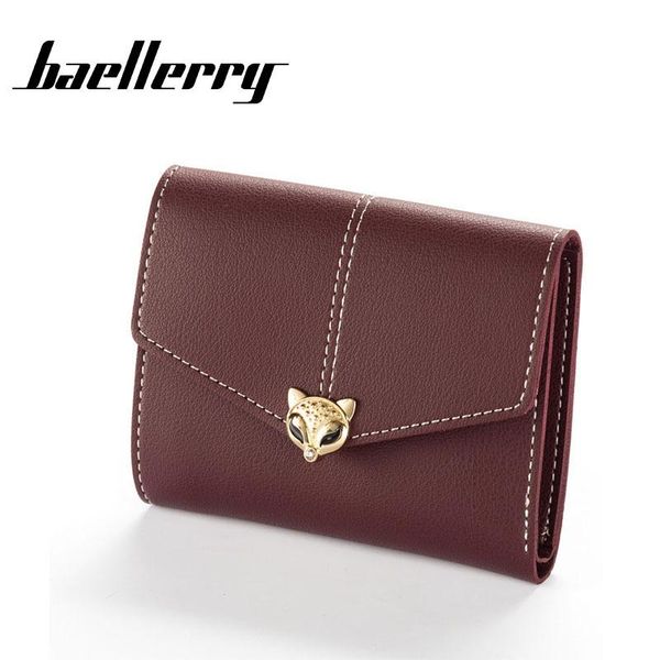 

wallets buckle lady wallet 2021 simple fashion for women, Red;black