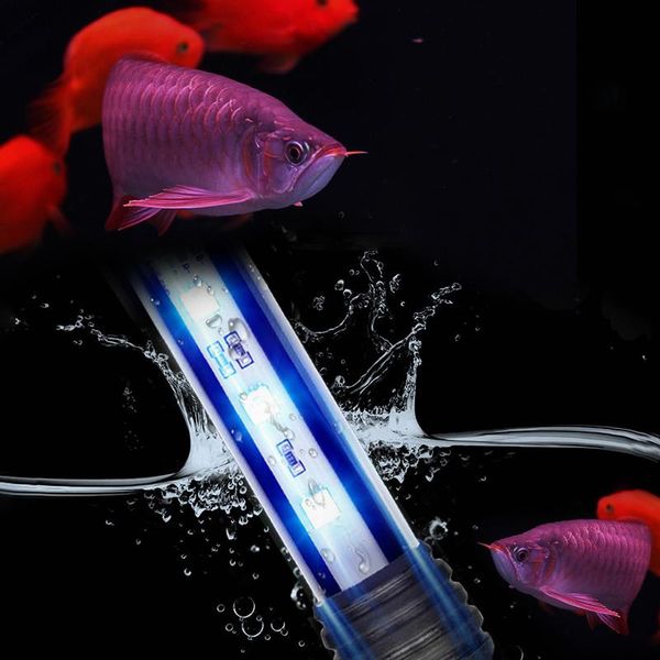 

aquariums lighting blue light aquarium led 37cm amphibious submersible lights for fish tank plant grow
