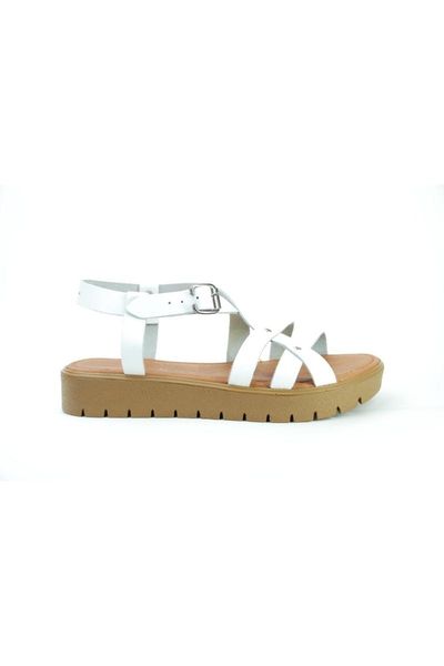 

sandals white comfort based detail, Black