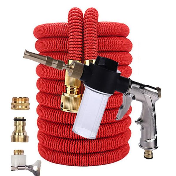 

magic hose high pressure car wash adjustable spray household garden watering cleaning water gun equipments