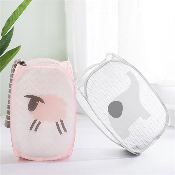 

folding laundry basket storage bin bag hamper collapsible clothes toy holder baby organizer large capacity box clothing & wardrobe