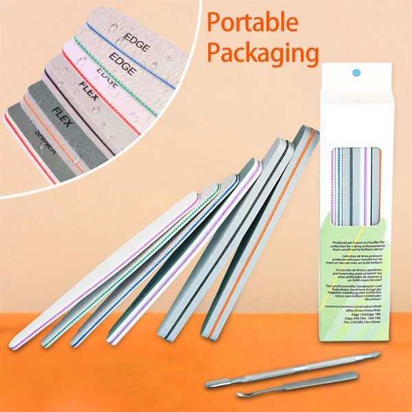 

smoothing and polishing nail files, for manicure art in acrylic gel kits