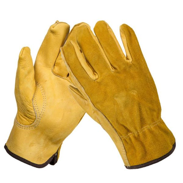

disposable gloves leather working protection security garden labor