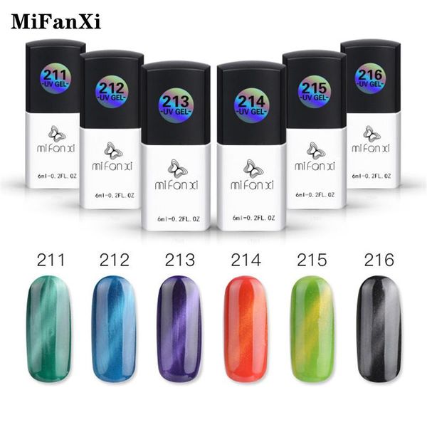 

mifanxi magnetic gel nail polish soak off uv led varnish lacquers, Red;pink