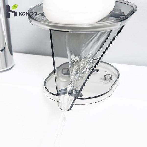 

soap dishes holder box dish bathroom drain detachable supplies