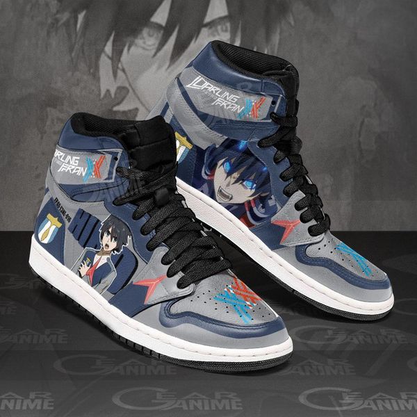 

darling in the franxx hiro sneakers code 016 custom shoes