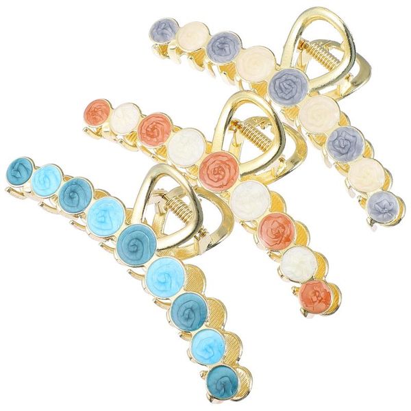 

hair clips 3pcs jaw fashion large elegant headdress decoration