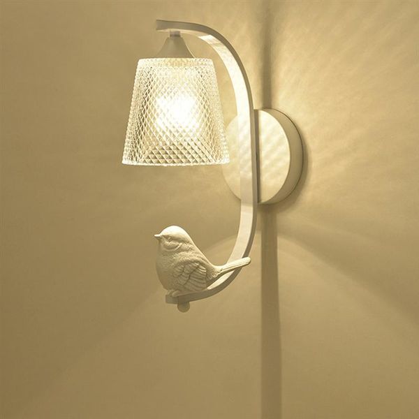 

wall lamp 1pc nordic simple modern bedside kids room bedroom led