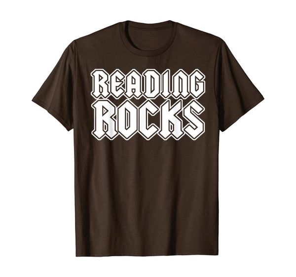 

Reading Rocks Funny Book Lover Reading T-Shirt, Mainly pictures