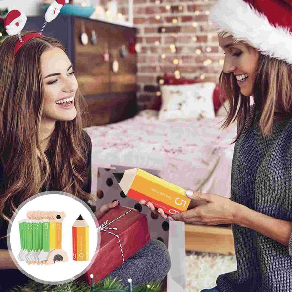

gift wrap 20pcs pencil shaped candy boxes creative cookies for decorations