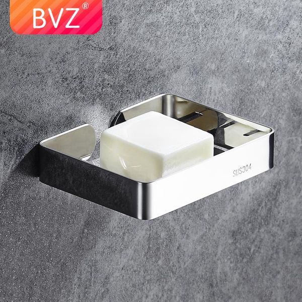 

fashion stainless steel soap box wall attachment dish bar storage bathroom accessories organizer dishes