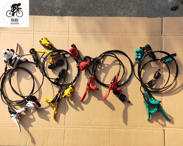 

bike brakes electrical disc brake 5 colors e-bike hydraulic