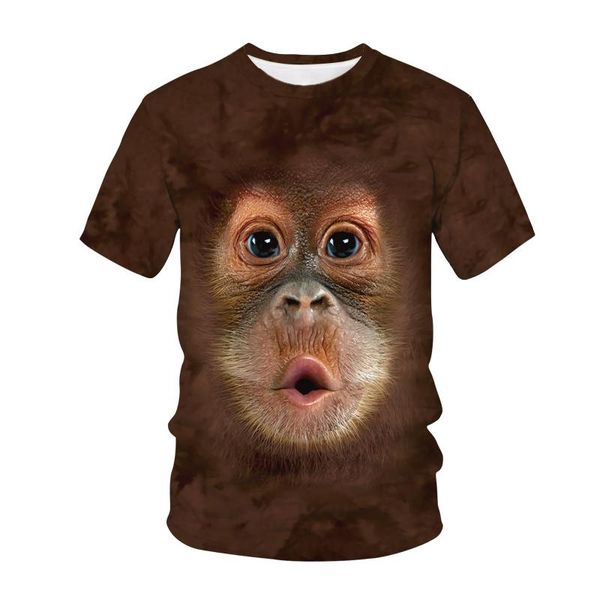 

men's t-shirts drop ship 3d monkey t-shirt patterns can be customized sweatshirt tshirt women's loose large size xs-6xl engine pun, White;black