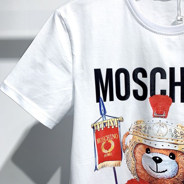 

luxury men's t-shirts and polo shirts casual fashion letter character pattern short sleeve wholesale m-3xl, White;black