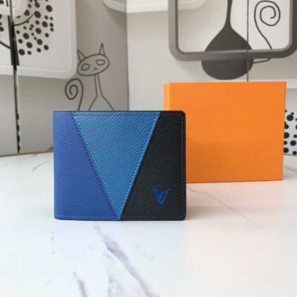 

purse holders for men women who carry pocket cards, coins, and change wallets luxury designer c94, Red;black