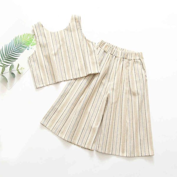 

girl's dresses kids clothing sets sleeveless pants 2pcs children suit costume for girls clothes girl b0bl, Red;yellow