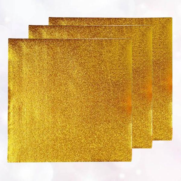 

800pcs tinfoil paper candy wrapping gold foil for gift chocolate package (golden) wrap