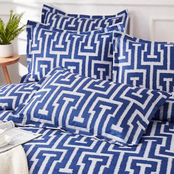 

bedding sets geometry duvet cover euro double bed linen 2 people set luxury twin  king nordic quilt and pillowcase