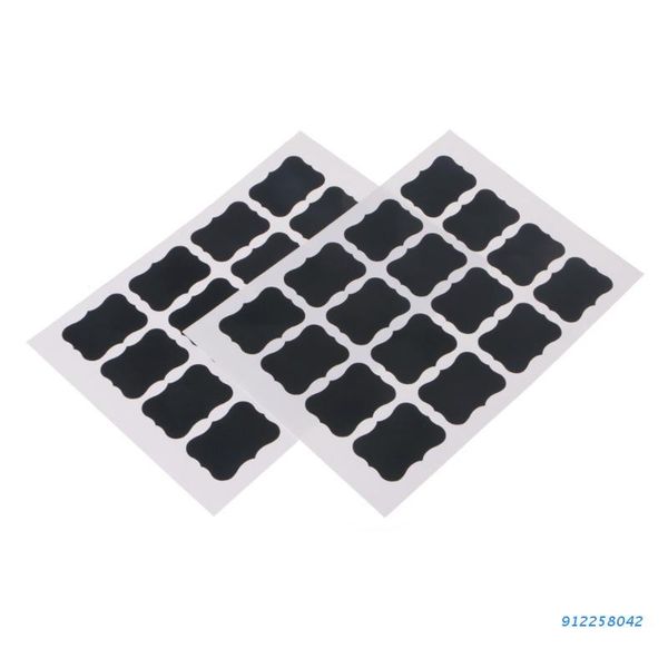 

gift wrap 32pcs chalk pen chalkboard sticker bottle labels kitchen jar wall cup can