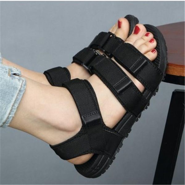

ladies sandals summer sports casual vietnamese women's shoes simple students beach, Black