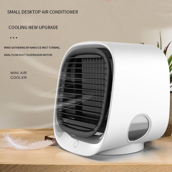 

electric fans mini humidification air cooler portable deskconditioning fan office home usb