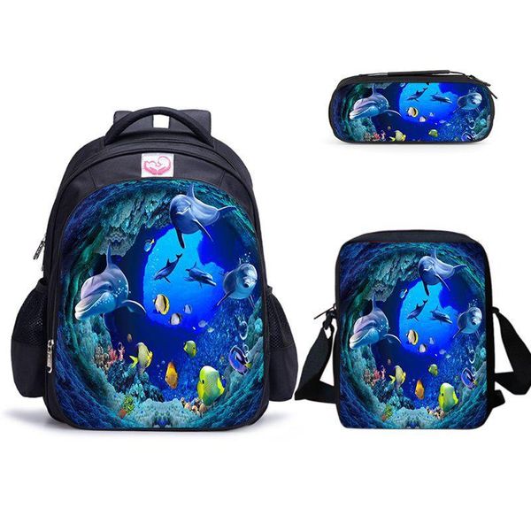 

school bags cute children girls boys schoolbag primary cartoon printing backpack kids set mochila escolar