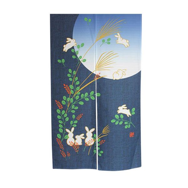 Cortina cortinas penduradas estilo japonês casa de banho restaurantes protetora impressão cozinha cozinha decoração de casa privacidade drapejar tapeçaria