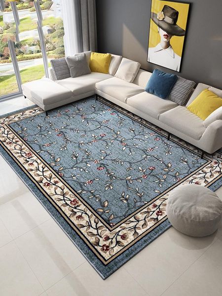 

carpets nordic pastoral carpet for living room american luxury bedroom rug home decor thick coffee table floor mat study area