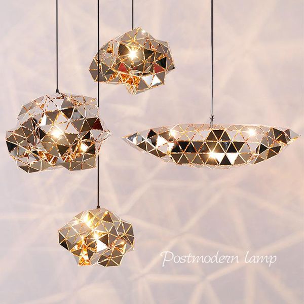 

pendant lamps nordic postmodern minimalist creative meteorite chandelier personality designer restaurant milk tea shop coffee