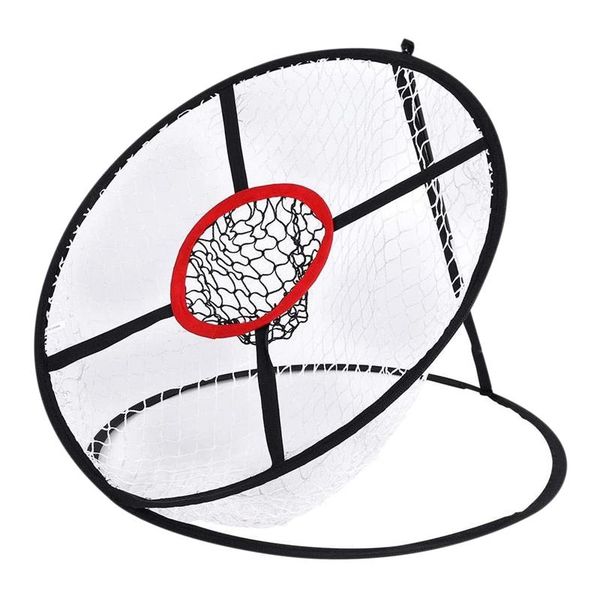 

golf chipping mat two layers -up indoor outdoor training practice target net aids