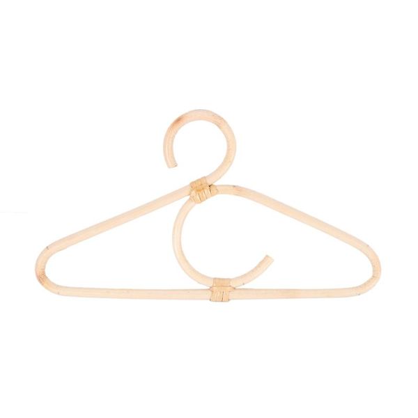 

hangers & racks rattan clothes hanger style kids garments organizer rack children room decoration for