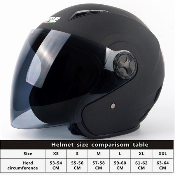 

motorcycle helmets summer man and woman half windproof sunscreen visor safe riding equipment scooter locomotive helmet