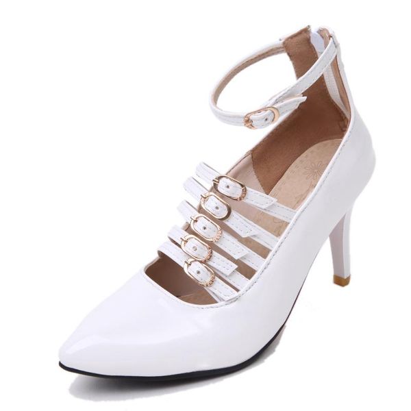 

dress shoes big size individual roman ladies high heels women woman pumps, Black