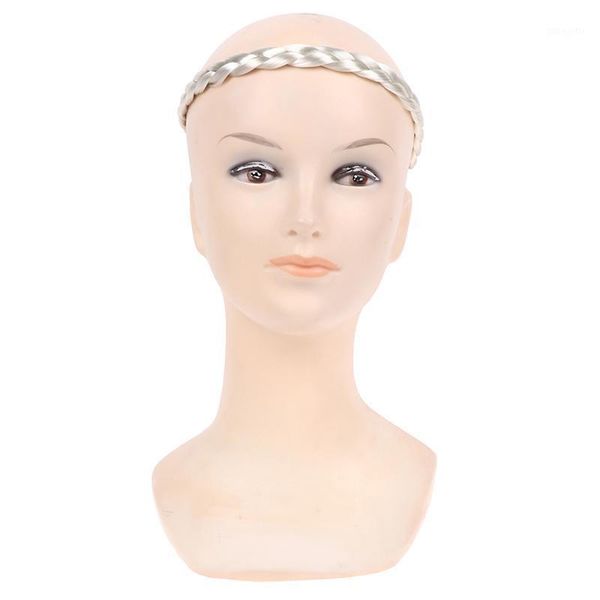 

women fashion headband solid wig elastic hair band accessories braid headwear1