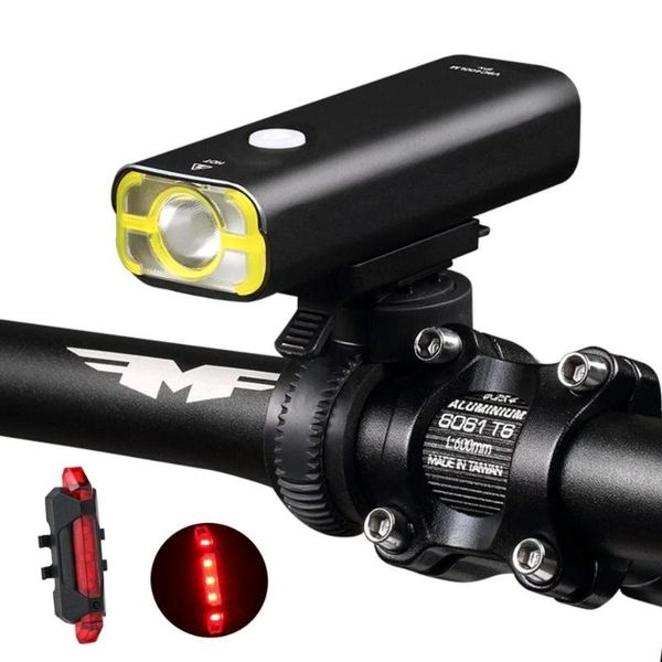 

bike lights 400 super bright, lumens usb rechargeable light with 5 lighting modes