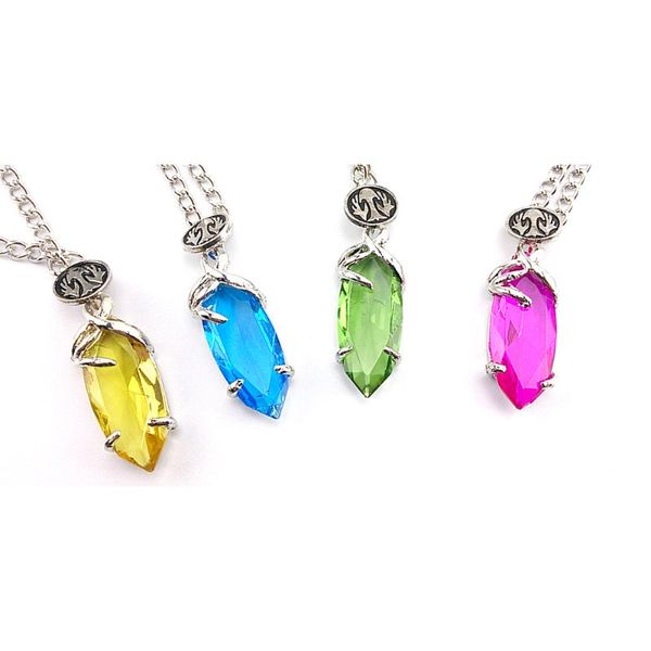 

pendant necklaces bsarai final fantasy x yuna cosplay zinc alloy necklace, Silver