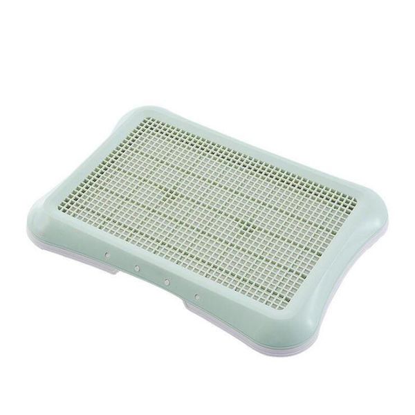 

dog apparel plastic pet detachable indoor toilet training pad box tray for litter