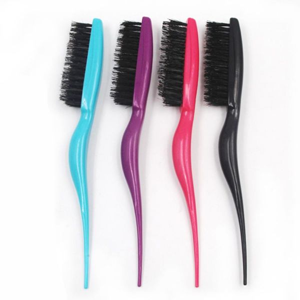 

hair brushes boar brush salon comb teasing for (random color), Silver