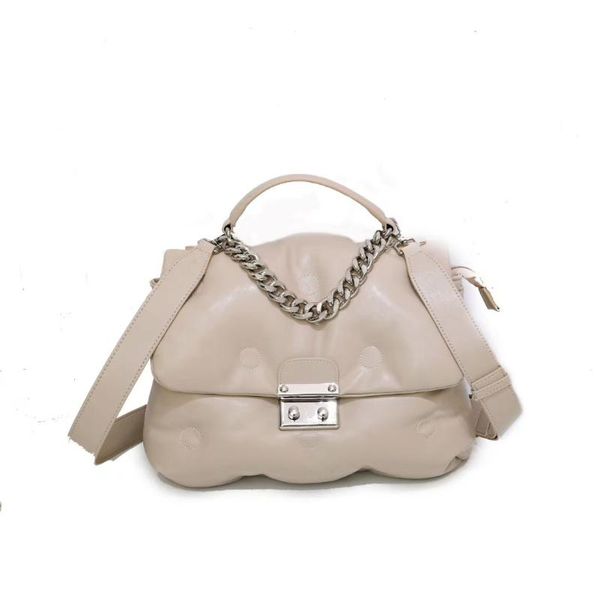 

evening bags winter fashion cotton crossbody bag wide strap messenger fluffy leather soft space shoulder lady hand tote