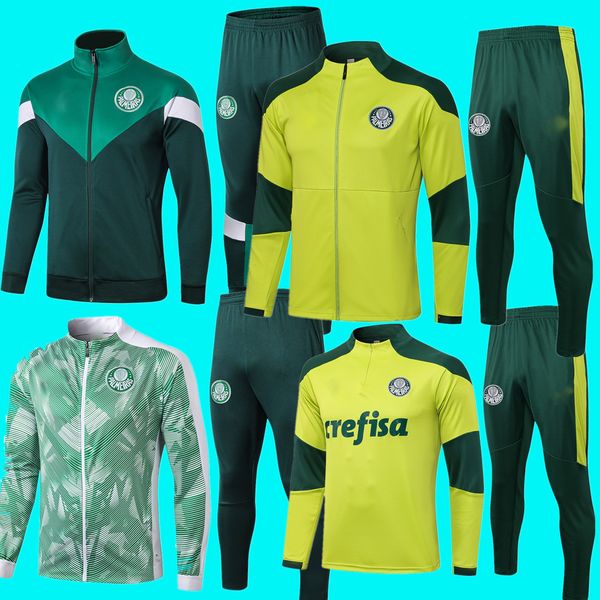 

2021 2122 soccer wear tracksuit chandal 21 22 palmeiras dudu g.jesus alecsandro felipe melo football jacket training suit size s, Black