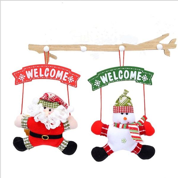 

christmas decorations cloth art door hangings creative dolls hanging ornaments